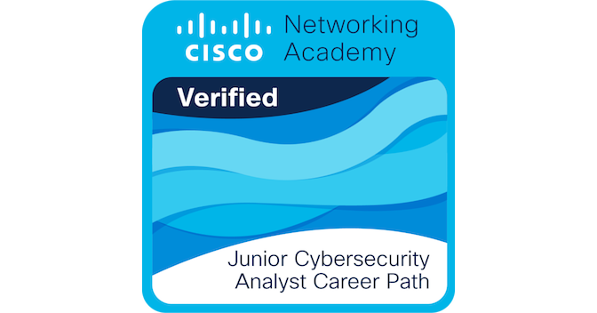 Cisco Credly — Junior Cybersecurity Analyst